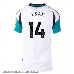 Newcastle United Alexander Isak #14 Vieraspaita Naisten 2024-25 Lyhythihainen